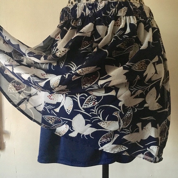 A-line old navy bird skirt - Picture 4 of 7